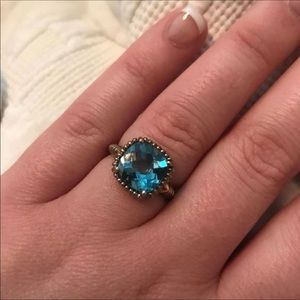 Blue Topaz Ring
